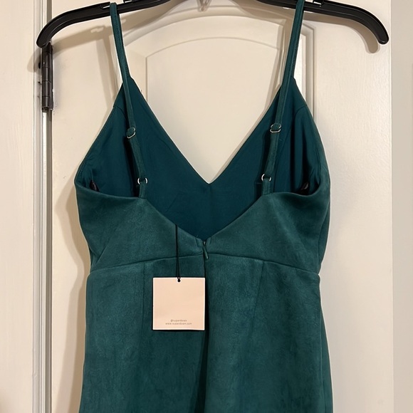 Brand New Revolve Superdown Green XS Dress - Picture 5 of 12